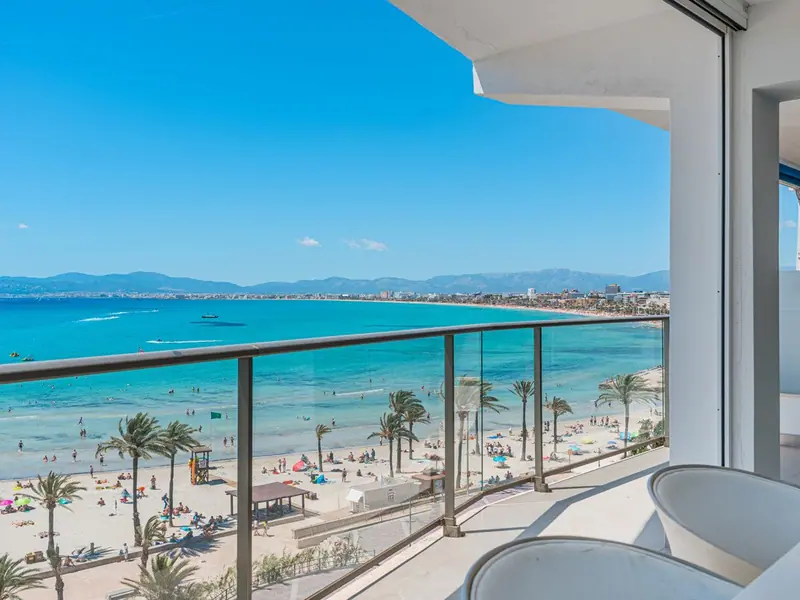 Luxury apartment on the seafront with panoramic views over Playa de Palma. - Playa de Palma - 3 Bedrooms, 125 m²