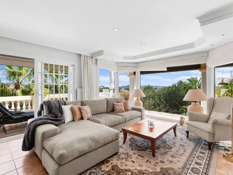 Villa mediterránea en Costa de la Calma en venta con vistas parciales al mar - Costa de la Calma - 2 Dormitorios, 213 m²