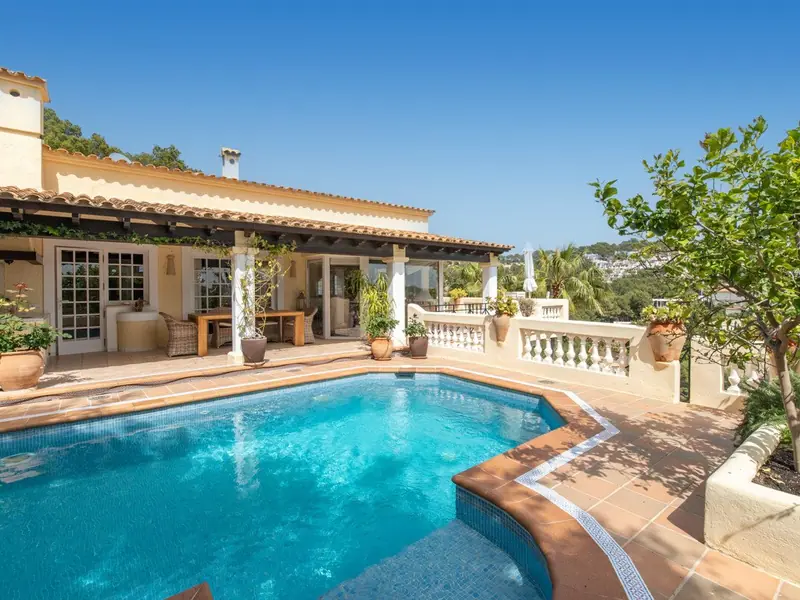 Villa mediterránea en Costa de la Calma en venta con vistas parciales al mar - Costa de la Calma - 2 Dormitorios, 213 m²