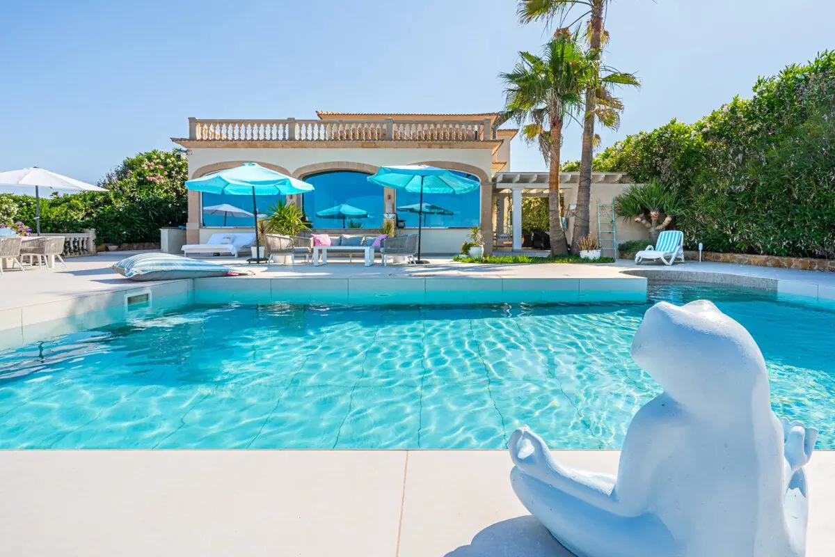 Fantastisk villa med unik havutsikt i Cala Pi - Bilde 15