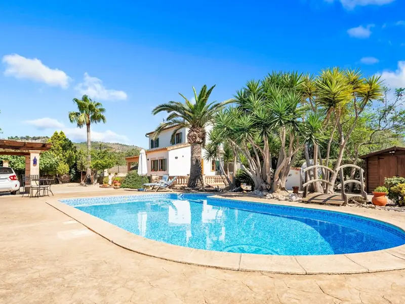 Encantadora finca con piscina a poca distancia a pie del puerto de Port Andratx - Port d'Andratx - 2 Dormitorios, 107 m²